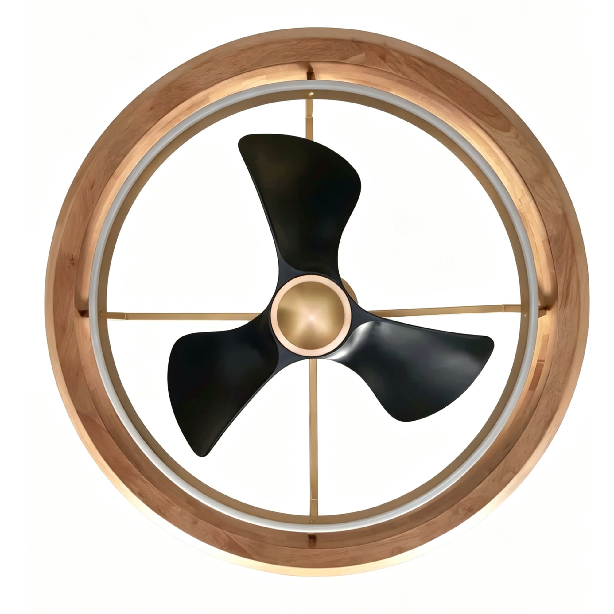 RAVELLO Ceiling Fan Ø84 cm with LED Light and Hidden Blades