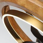 RAVELLO Ceiling Fan Ø84 cm with LED Light and Hidden Blades