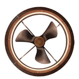 VESPER Ceiling Fan Ø84 cm with LED Light and Hidden Blades