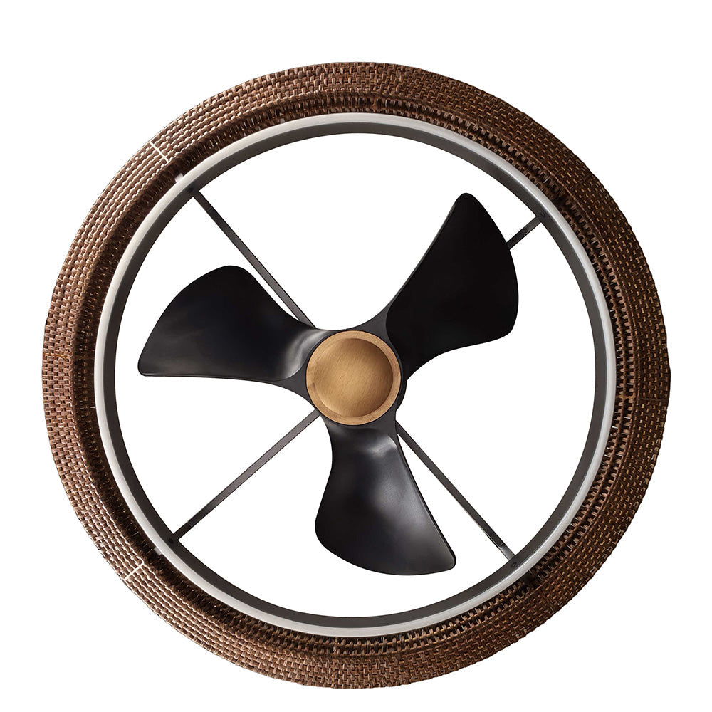 VESPER Ceiling Fan Ø84 cm with LED Light and Hidden Blades