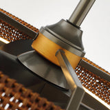 VESPER Ceiling Fan Ø84 cm with LED Light and Hidden Blades