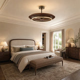 VESPER Ceiling Fan Ø84 cm with LED Light and Hidden Blades