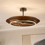 VESPER Ceiling Fan Ø84 cm with LED Light and Hidden Blades
