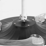 Raydon Ultra-Quiet DC Motor Ceiling Fan Ø91 cm with Retractable Blades and LED Light