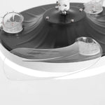 Raydon Ultra-Quiet DC Motor Ceiling Fan Ø106 cm with Retractable Blades and LED Light