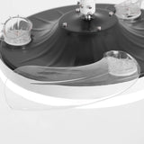Raydon Ultra-Quiet DC Motor Ceiling Fan Ø106 cm with Retractable Blades and LED Light