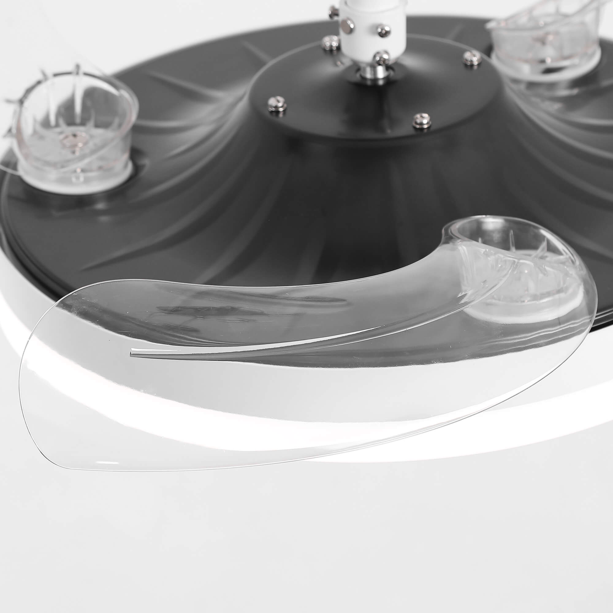 Raydon Ultra-Quiet DC Motor Ceiling Fan Ø106 cm with Retractable Blades and LED Light