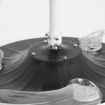 Raydon Ultra-Quiet DC Motor Ceiling Fan Ø106 cm with Retractable Blades and LED Light