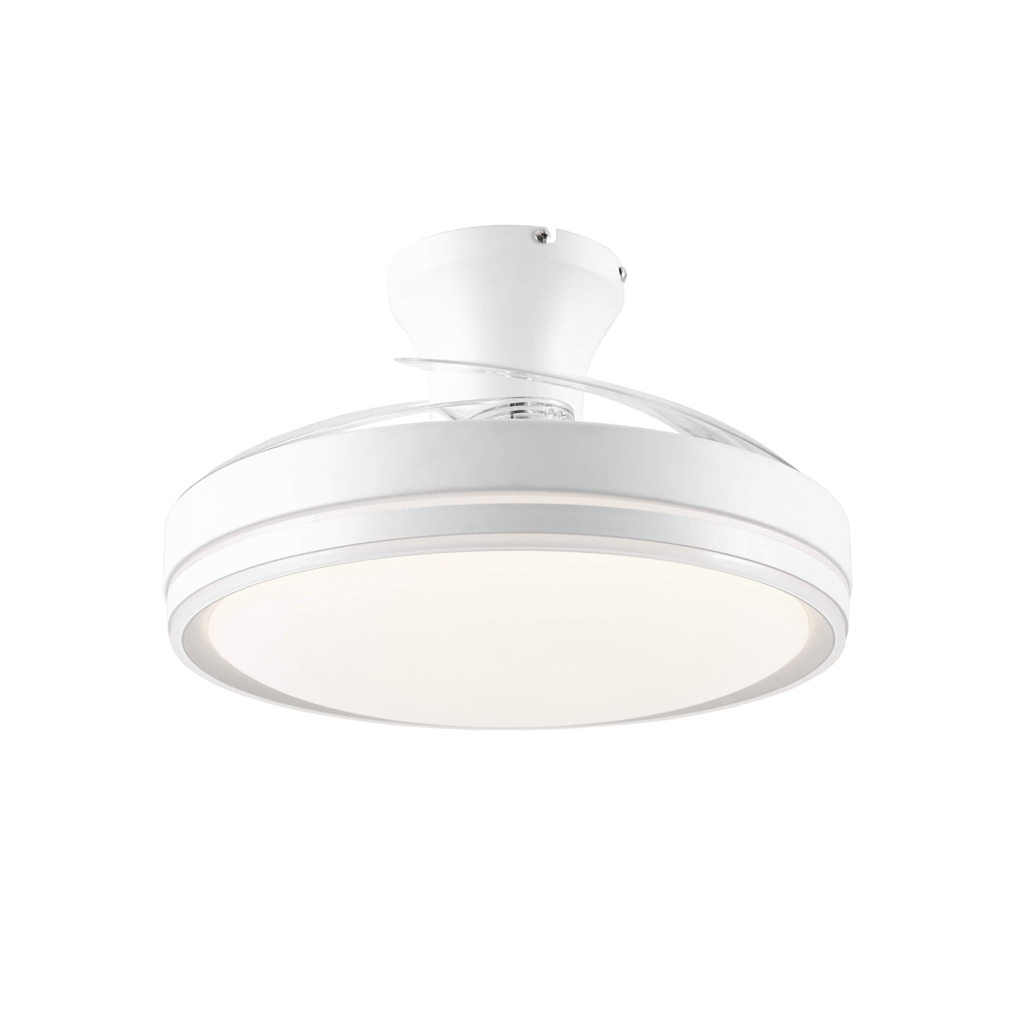 Aura Ultra-Quiet DC Motor Ceiling Fan Ø91 cm with Retractable Blades and LED Light
