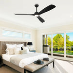 60 Inch Alexi DC Motor Modern Downrod Ceiling Fan with LED Light - Parrot Uncle UK