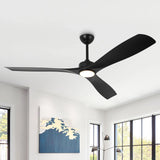 60 Inch Alexi DC Motor Modern Downrod Ceiling Fan with LED Light - Parrot Uncle UK