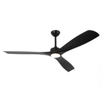 60 Inch Alexi DC Motor Modern Downrod Ceiling Fan with LED Light - Parrot Uncle UK