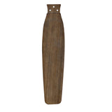 Louise Soft Brass Ceiling Fan Ø142 cm with 100% Solid Wood Blades