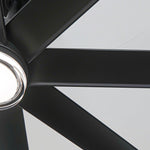 72 Inch Daugava Modern Downrod Mount Smart Fan with LED Light - Parrot Uncle UK