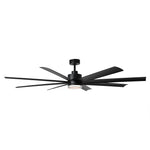 72 Inch Daugava Modern Downrod Mount Smart Fan with LED Light - Parrot Uncle UK