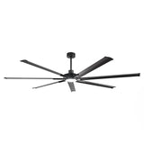 84 Inch 100 Inch Silent Storm Extra Large Ceiling Fan with Remote Control
