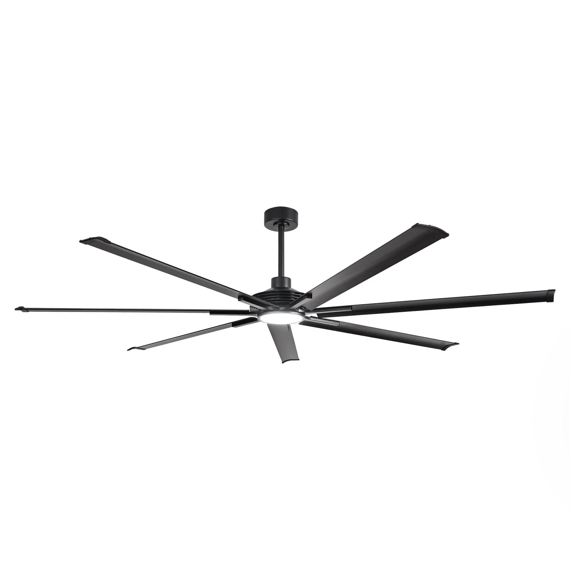 84 Inch 100 Inch Silent Storm Extra Large Ceiling Fan with Remote Control