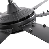 120 Inch HVLS Fan Jupiter Industrial Aluminum Extra Large Ceiling Fan with Remote Control