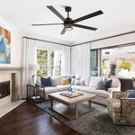 65" Modern Reversible Ceiling Fan with Lighting and Remote Control - Parrot Uncle UK