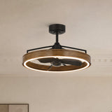 BEXLEY Ceiling Fan Ø69 cm with LED Light and Hidden Blades