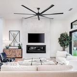 120 Inch HVLS Fan Jupiter Industrial Aluminum Extra Large Ceiling Fan with Remote Control