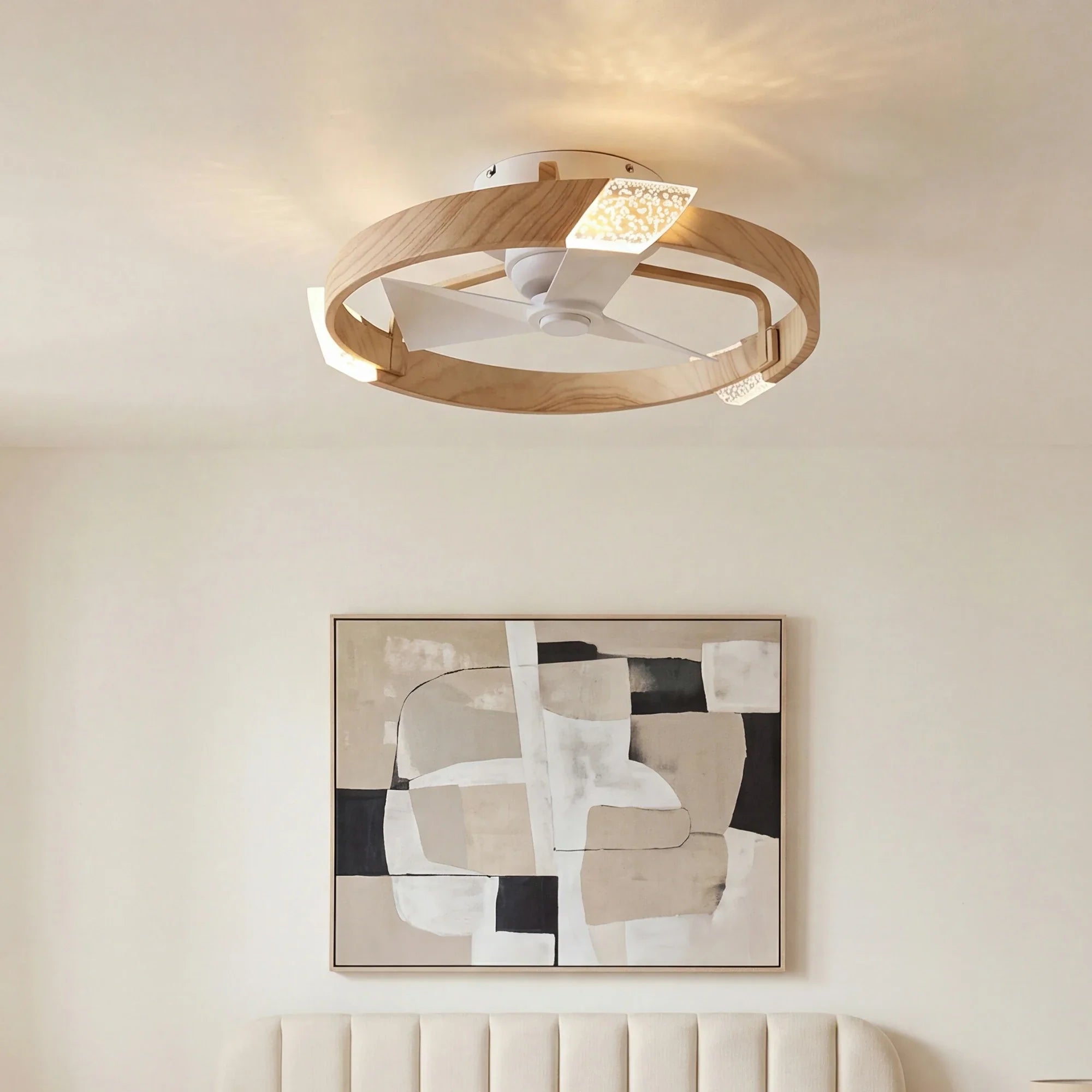 Rydo Silent Ceiling Fan 51 cm (20") with LED Light