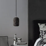 Modern Cement LED Stone Pendant LED Ceiling Light