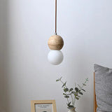 Wabi Sabi Travertine Stone Pendant Lights, Ø 10cm, Natural Stone LED Ceiling Light