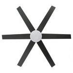 60" DC Motor 6 Blades Modern Downrod Mount Ceiling Fan with Remote Control - Parrot Uncle UK