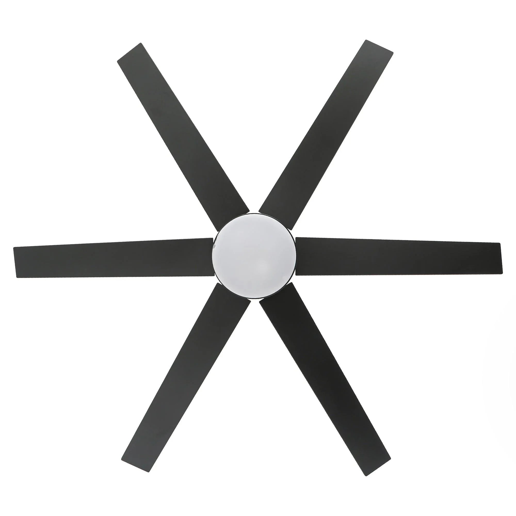 60" DC Motor 6 Blades Modern Downrod Mount Ceiling Fan with Remote Control - Parrot Uncle UK