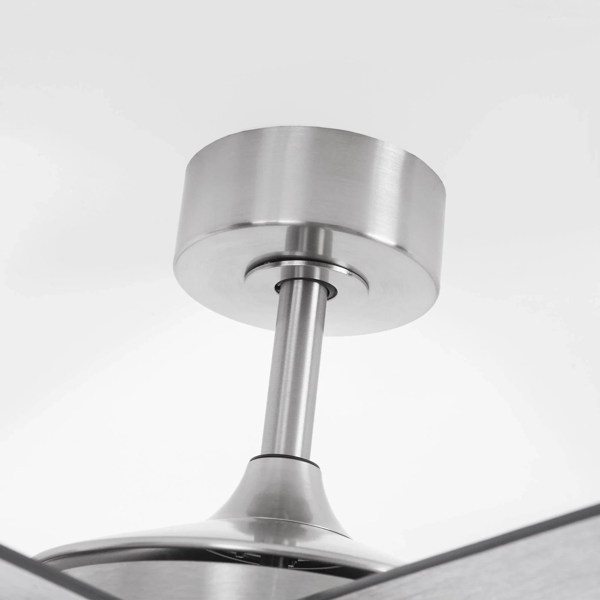 60" DC Motor 6 Blades Modern Downrod Mount Ceiling Fan with Remote Control - Parrot Uncle UK