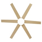 60" DC Motor 6 Blades Modern Downrod Mount Ceiling Fan with Remote Control - Parrot Uncle UK