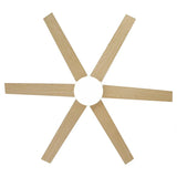 60" DC Motor 6 Blades Modern Downrod Mount Ceiling Fan with Remote Control - Parrot Uncle UK