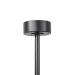 84 Inch 100 Inch Black HVLS Fan LED Large Ceiling Fan with Remote Control - Parrot Uncle UK