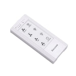 84 Inch 100 Inch Black HVLS Fan LED Large Ceiling Fan with Remote Control - Parrot Uncle UK