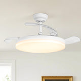 Cielo Ultra-Quiet DC Motor Ceiling Fan Ø100 cm with 3 Retractable Blades and LED Light