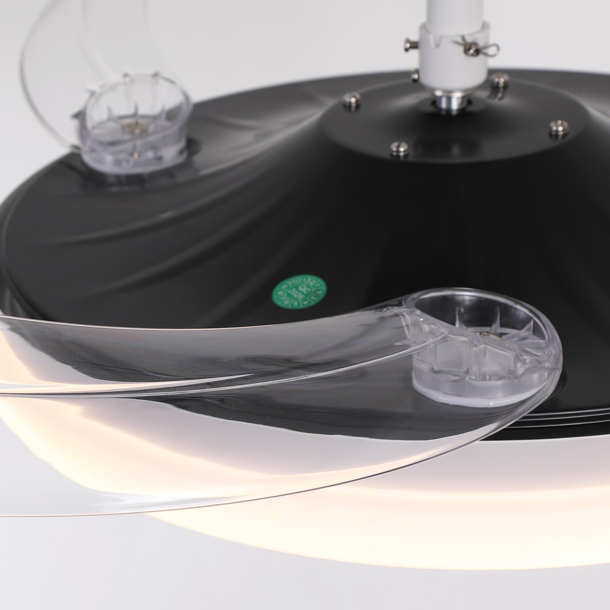 Cielo Ultra-Quiet DC Motor Ceiling Fan Ø100 cm with 3 Retractable Blades and LED Light