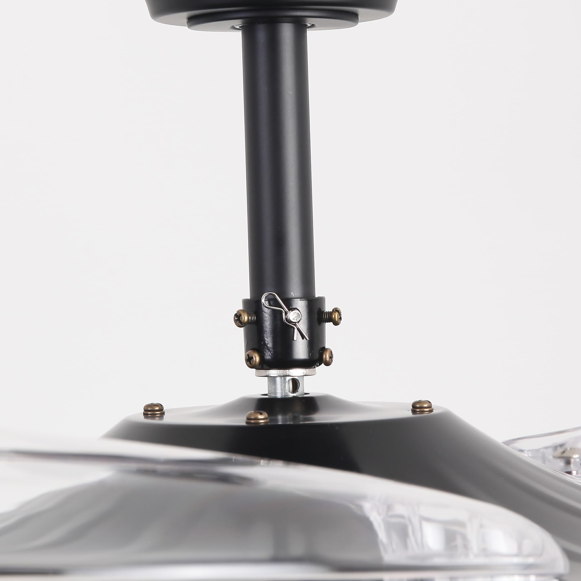 Cielo Ultra-Quiet DC Motor Ceiling Fan Ø100 cm with 3 Retractable Blades and LED Light