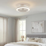 Hogas Silent Ceiling Fan 50cm (20") with LED Light