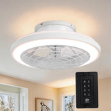 Hogas Silent Ceiling Fan 50cm (20") with LED Light
