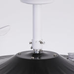 Luzia Ultra-Quiet Ceiling Fan Ø106 cm with 3 Retractable Blades and LED Light
