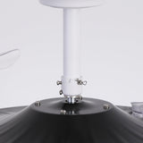 Luzia Ultra-Quiet Ceiling Fan Ø106 cm with 3 Retractable Blades and LED Light