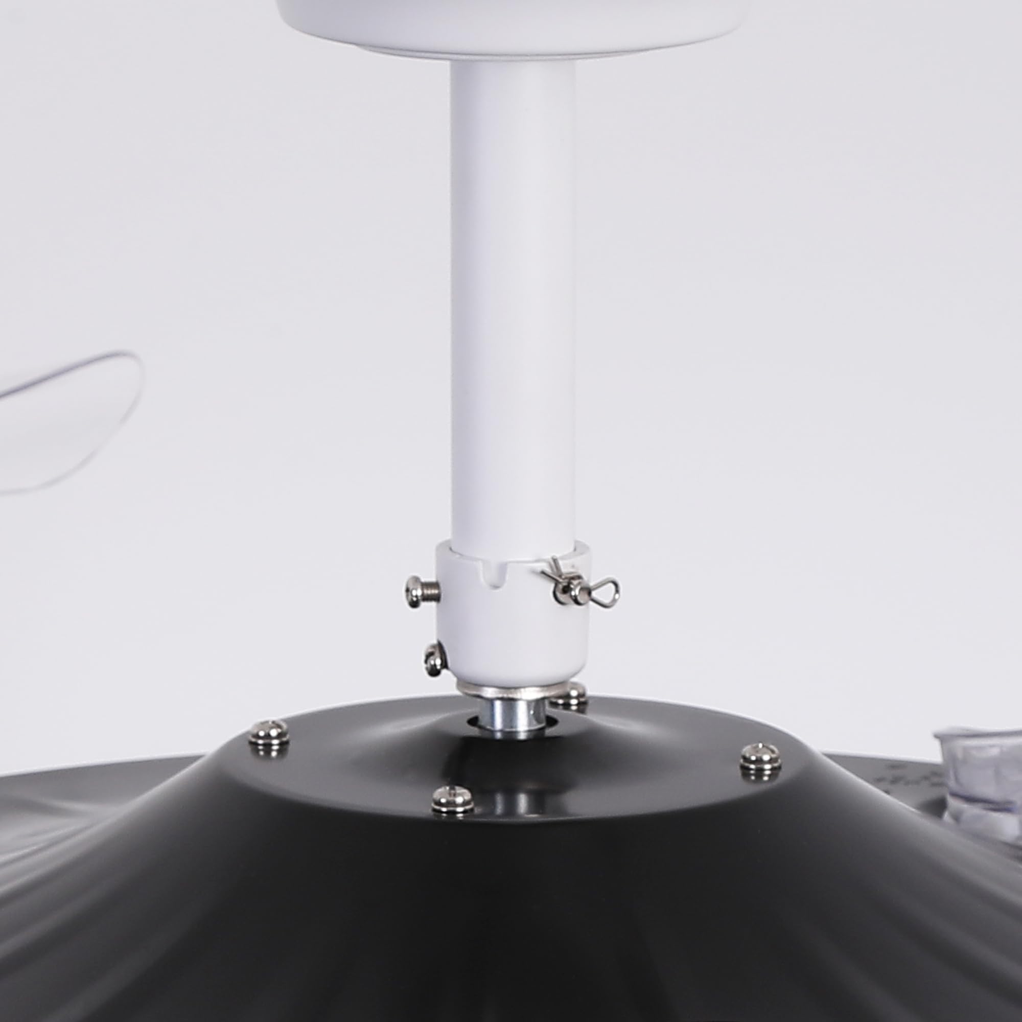 Luzia Ultra-Quiet Ceiling Fan Ø106 cm with 3 Retractable Blades and LED Light