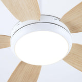 Ella Silent Ceiling Fan 106cm (42") with 5 Blades and LED Light