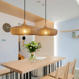Natural Wooden Pendant Lights Ceiling Lights for Kitchen Island