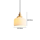 Arla Ceramic Pleated Pendant Light