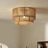Astra Woven Pendant Lights Vintage Hemp Rope Ceiling Lights