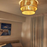 Astra Woven Pendant Lights Vintage Hemp Rope Ceiling Lights