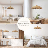 Aurelia Rattan Pendant Light