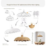 Aurelia Rattan Pendant Light